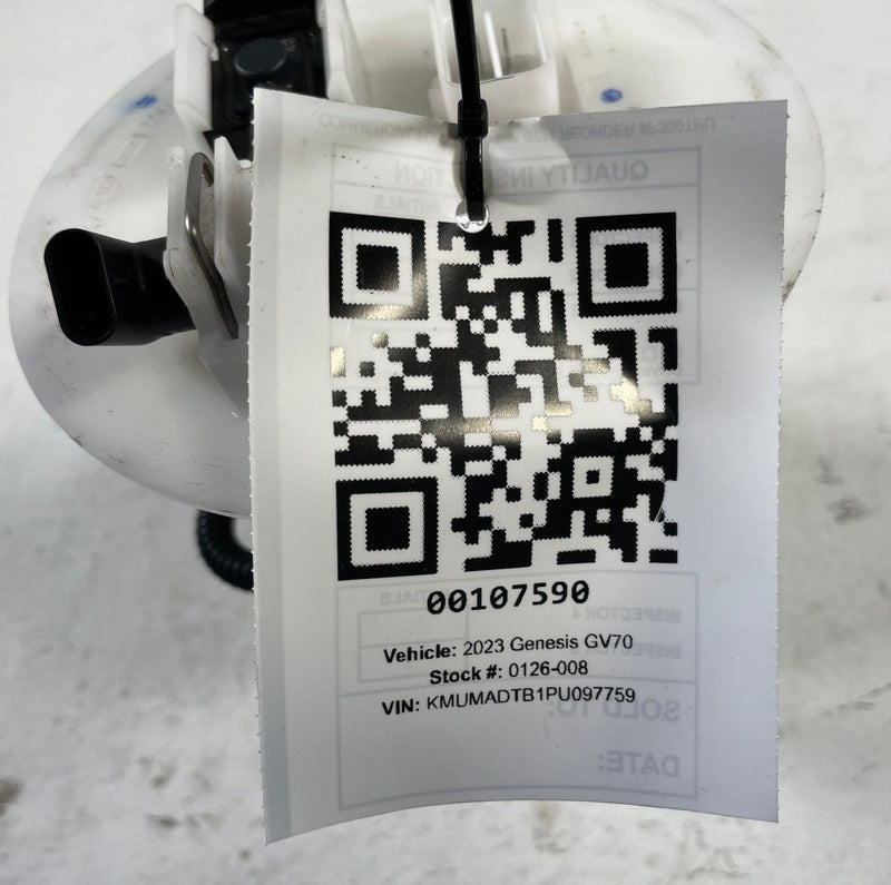 Load image into Gallery viewer, 2022 - 2025 GENESIS GV70 GAS TANK FUEL PUMP SENDING UNIT ASSEMBLY 2.5L #107590
