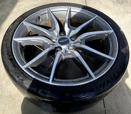 GENESIS G70 19x8.5 REAR 10 SPOKE ALLOY WHEEL RIM W/TIRE (ONLY#1) 21-26 # 110067