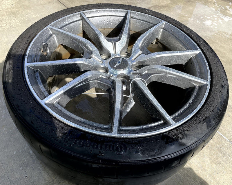 Load image into Gallery viewer, GENESIS G70 19x8.5 REAR 10 SPOKE ALLOY WHEEL RIM W/TIRE (ONLY#1) 21-26 # 110067
