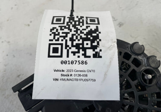 2022-2025 GENESIS GV70 ENGINE ALTERNATOR GENERATOR 37300-2T050