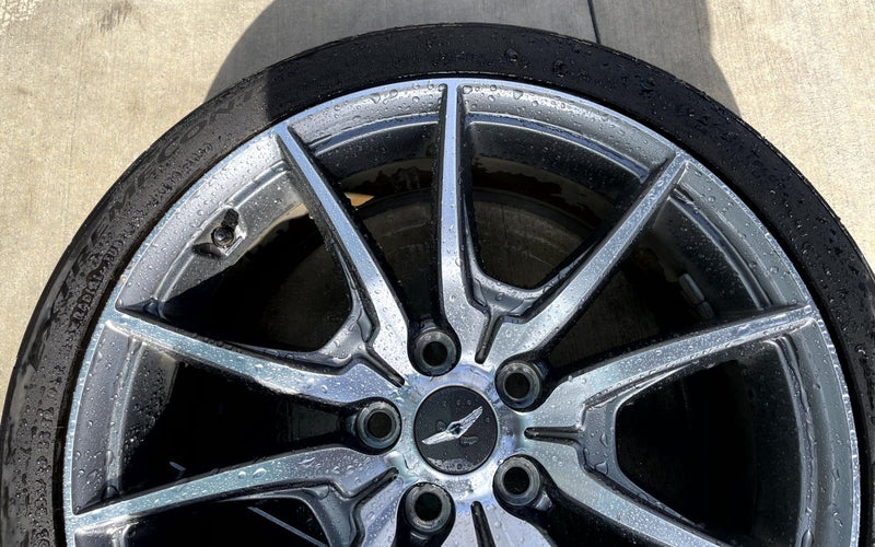 Load image into Gallery viewer, GENESIS G70 19x8.5 REAR 10 SPOKE ALLOY WHEEL RIM W/TIRE (ONLY#1) 21-26 # 110067
