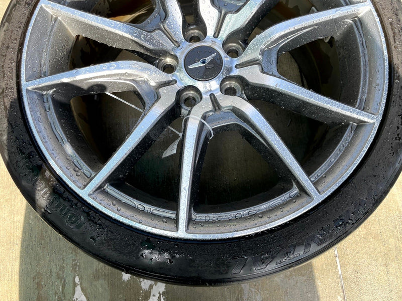 Load image into Gallery viewer, GENESIS G70 19x8.5 REAR 10 SPOKE ALLOY WHEEL RIM W/TIRE (ONLY#1) 21-26 # 110067
