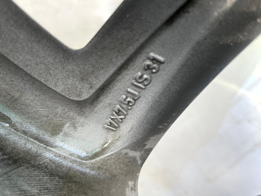 CHEVROLET EQUINOX LT 17x7-1/2 5 DOUBLE SPOKE ALLOY WHEEL RIM W/TIRE 25-26 112417