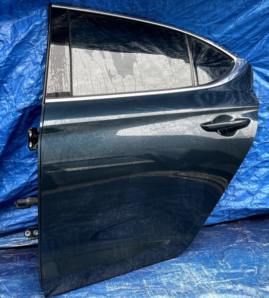 GENESIS G70 REAR LEFT DRIVER SIDE DOOR ASSEMBLY GREEN (URA) 2019-2026
