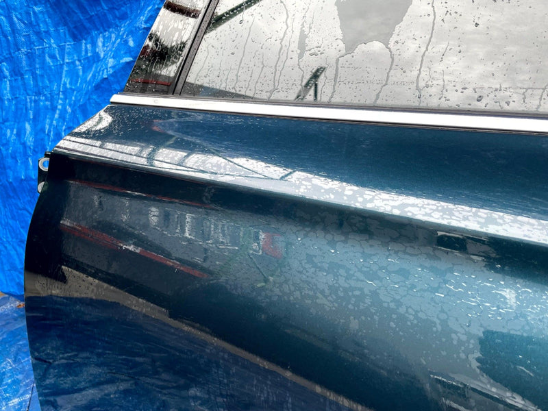 Load image into Gallery viewer, GENESIS G70 REAR LEFT DRIVER SIDE DOOR ASSEMBLY GREEN (URA) 2019-2026 # 110064
