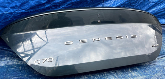 GENESIS G70 REAR TRUNK LID DECK TAIL GATE TAILGATE GREEN (URA) 2022-2026