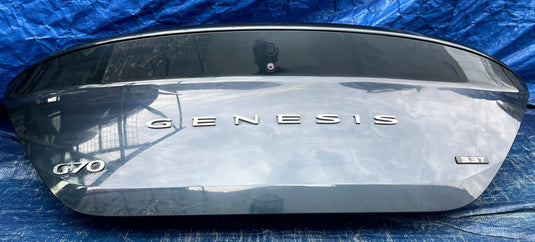 GENESIS G70 REAR TRUNK LID DECK TAIL GATE TAILGATE GREEN (URA) 2022-2026