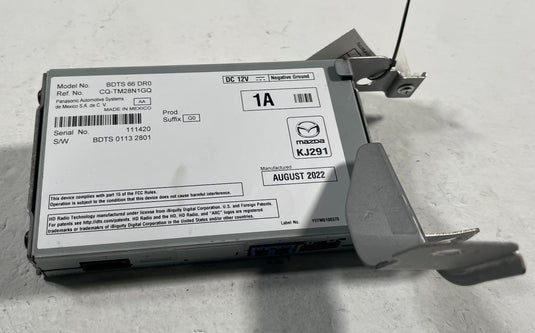 2023-2025 MAZDA CX-50 RADIO RECEIVER TUNER CONTROL MODULE BDTS66DR0