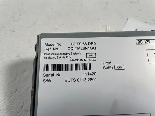 2023-2025 MAZDA CX-50 RADIO RECEIVER TUNER CONTROL MODULE BDTS66DR0