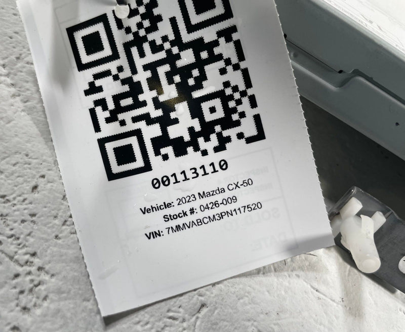 Load image into Gallery viewer, 2023-2025 MAZDA CX-50 RADIO RECEIVER TUNER CONTROL MODULE BDTS66DR0 # 113110
