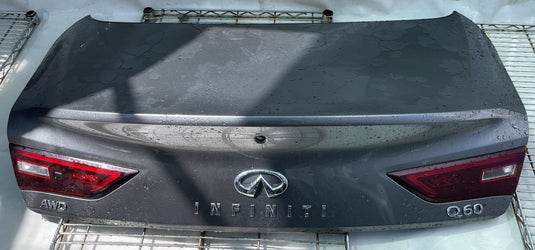 INFINITI Q60 COUPE TRUNK LID DECK TAIL GATE HATCH GRAY (KAD) 2017-2022