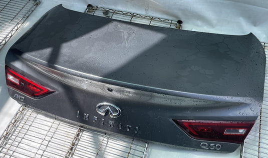 INFINITI Q60 COUPE TRUNK LID DECK TAIL GATE HATCH GRAY (KAD) 2017-2022