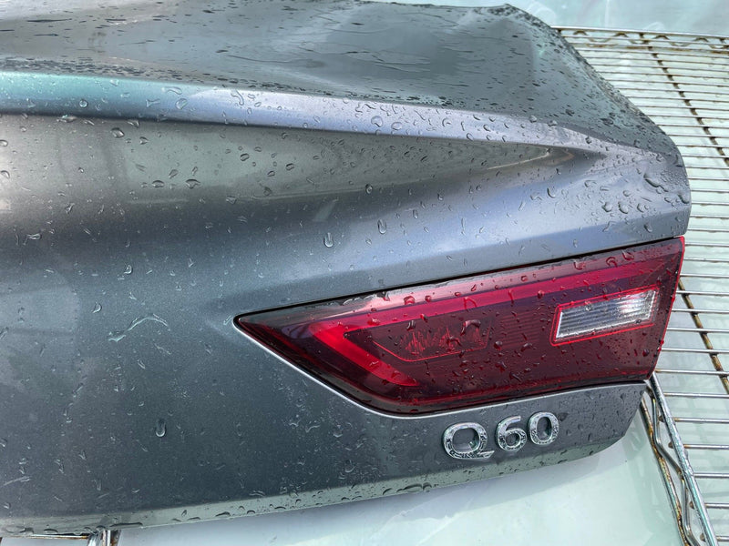 Load image into Gallery viewer, INFINITI Q60 COUPE TRUNK LID DECK TAIL GATE HATCH GRAY (KAD) 2017-2022 # 112494
