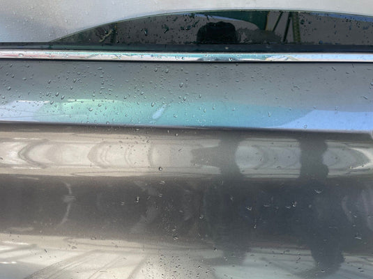INFINITI Q60 FRONT LEFT DRIVER SIDE DOOR ASSEMBLY GRAY (KAD) 2017-2022