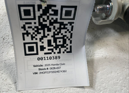 2025 - 2026 HONDA CIVIC SEDAN ENGINE STARTER MOTOR ASSEMBLY 2.0L