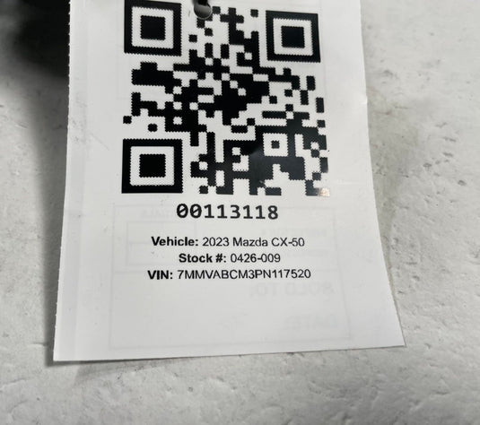 2023 - 2024 MAZDA CX-50 POWER SUPPLY COMPUTER CONTROL MODULE UNIT