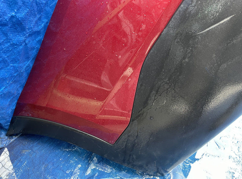 Load image into Gallery viewer, KIA SORENTO REAR BUMPER COVER SHELL W/ REFLECTORS RED (ADR) 2021-2023 # 110138
