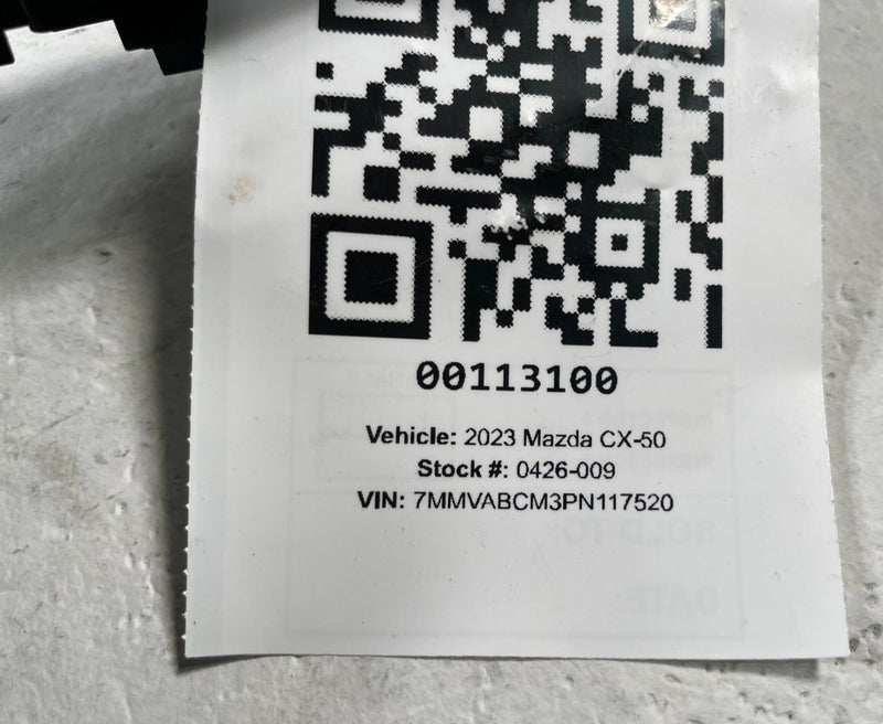 Load image into Gallery viewer, 23-26 MAZDA CX-50 CENTER CONSOLE GEAR INDICATOR &amp; MI-DRIVE MODE SWITCH # 113100
