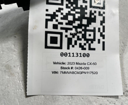 23-26 MAZDA CX-50 CENTER CONSOLE GEAR INDICATOR & MI-DRIVE MODE SWITCH