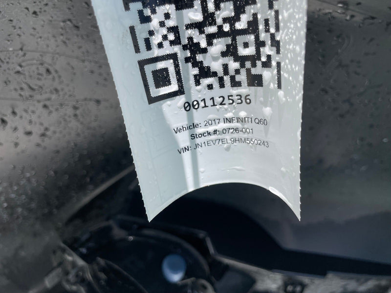 Load image into Gallery viewer, INFINITI Q60 FRONT BUMPER COVER ASSEMBLY GRAY KAD W/O PARK ASSIST 17-22 # 112536
