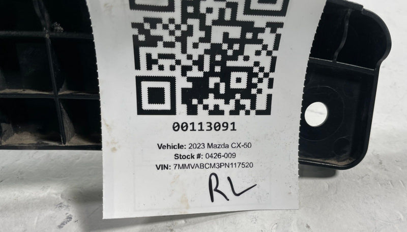 Load image into Gallery viewer, 23-26 MAZDA CX-50 REAR LEFT WHEEL ARCH MOLDING MOUNT BRACKET VA4051U40 # 113091
