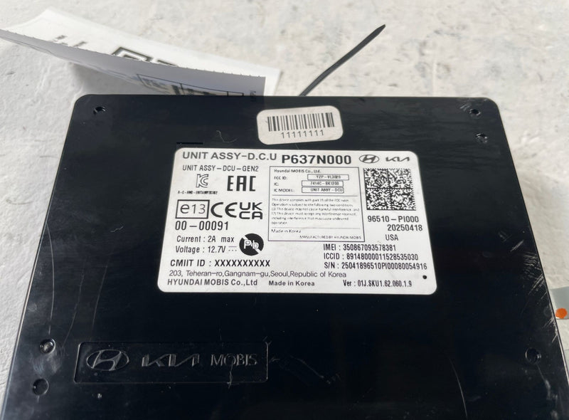 Load image into Gallery viewer, 2025-2026 HYUNDAI IONIQ 5 DCU DOMAIN COMPUTER CONTROL MODULE W/ BRACKET #109088
