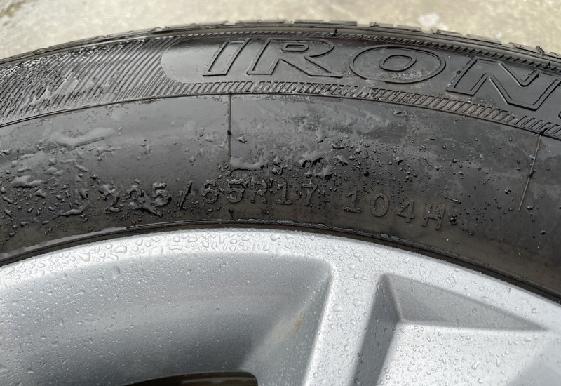 Load image into Gallery viewer, HYUNDAI TUCSON 17x7 5 SPOKE ALLOY WHEEL RIM W/TIRE (ONLY#1) 2022-2024 # 107708
