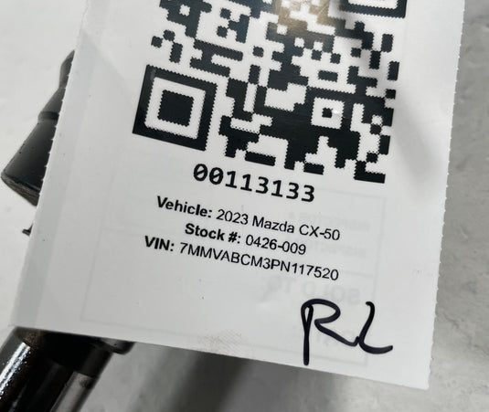 2023 - 2025 MAZDA CX-50 REAR LEFT DRIVER SIDE AXLE SHAFT ASSEMBLY 2.5L