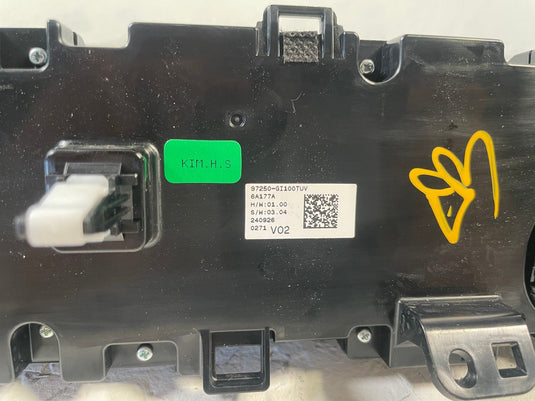 2025-2026 HYUNDAI IONIQ 5 FRONT HVAC A/C HEATER CLIMATE CONTROL SWITCH