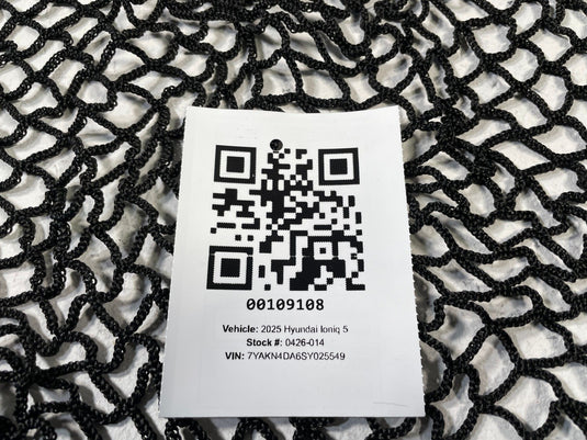 2022 - 2026 HYUNDAI IONIQ 5 REAR TRUNK FLOOR STORAGE CARGO NET