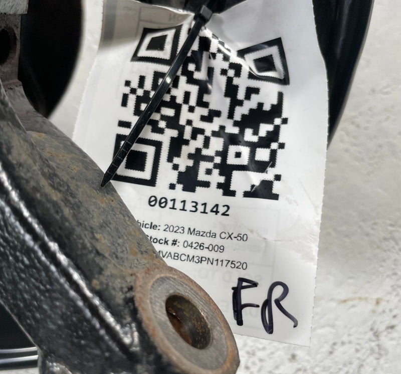Load image into Gallery viewer, 2023-2025 MAZDA CX-50 FRONT RIGHT PASSENGER SIDE SPINDLE KNUCKLE W/ HUB # 113142
