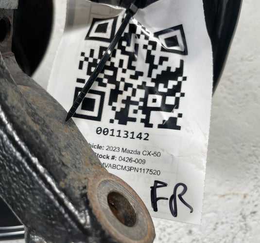 2023-2025 MAZDA CX-50 FRONT RIGHT PASSENGER SIDE SPINDLE KNUCKLE W/ HUB