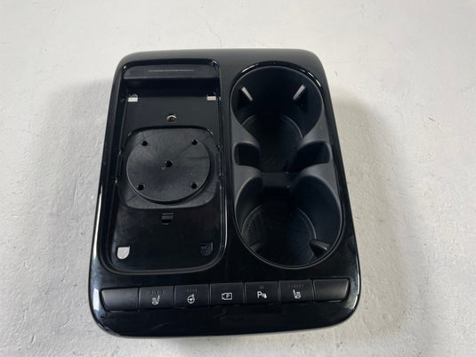25-26 HYUNDAI IONIQ 5 FRONT CENTER CONSOLE CUP HOLDER TRIM PANEL BLACK