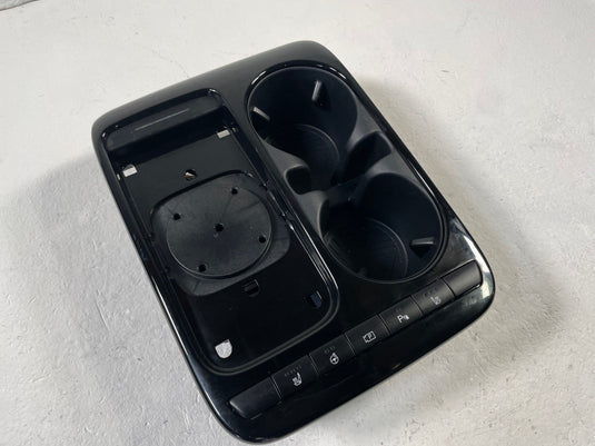 25-26 HYUNDAI IONIQ 5 FRONT CENTER CONSOLE CUP HOLDER TRIM PANEL BLACK