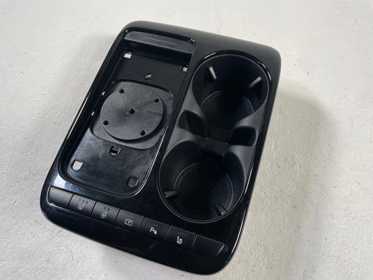 25-26 HYUNDAI IONIQ 5 FRONT CENTER CONSOLE CUP HOLDER TRIM PANEL BLACK