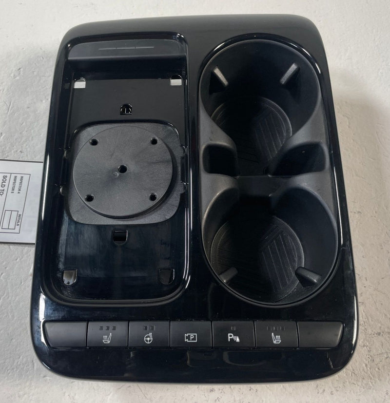 Load image into Gallery viewer, 25-26 HYUNDAI IONIQ 5 FRONT CENTER CONSOLE CUP HOLDER TRIM PANEL BLACK # 110447
