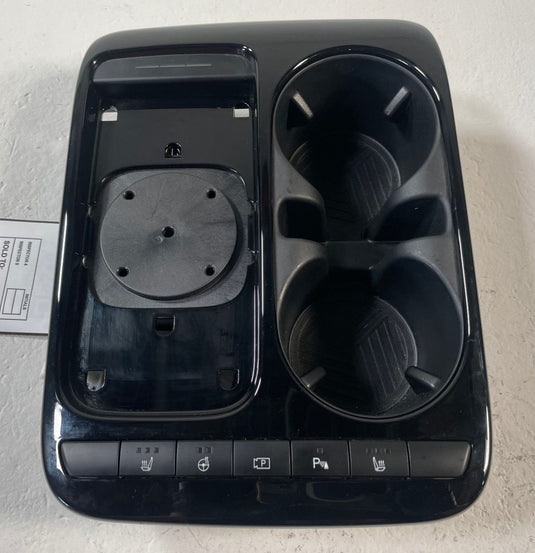 25-26 HYUNDAI IONIQ 5 FRONT CENTER CONSOLE CUP HOLDER TRIM PANEL BLACK