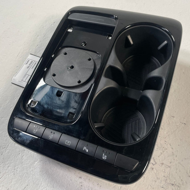 Load image into Gallery viewer, 25-26 HYUNDAI IONIQ 5 FRONT CENTER CONSOLE CUP HOLDER TRIM PANEL BLACK # 110447
