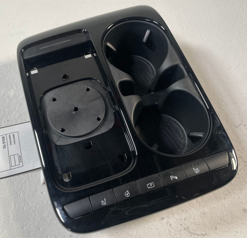 Load image into Gallery viewer, 25-26 HYUNDAI IONIQ 5 FRONT CENTER CONSOLE CUP HOLDER TRIM PANEL BLACK # 110447
