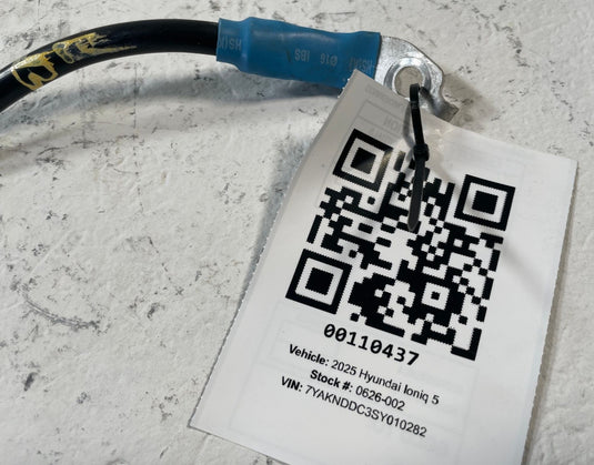 2025 - 2026 HYUNDAI IONIQ 5 NEGATIVE BATTERY TERMINAL CABLE W/ SENSOR