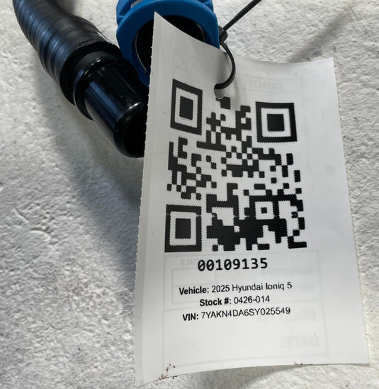 2022-2025 HYUNDAI IONIQ 5 6 RWD ENGINE COOLANT HOSE PIPE TUBE LINE SET