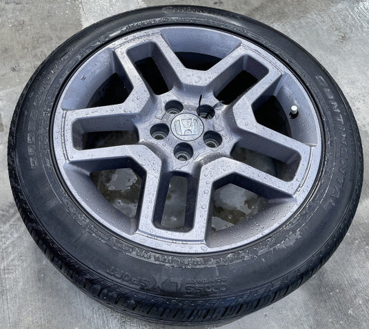 HONDA PASSPORT EX-L 20X8.5J 5 SPOKE WHEEL RIM W/TIRE (ONLY#1) 3.5L 22-23 #107884