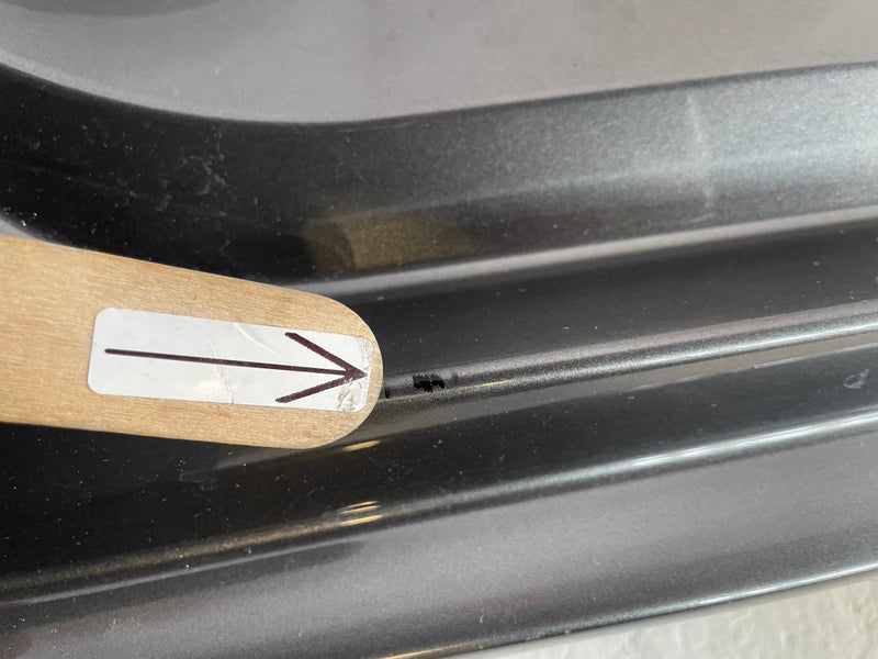 Load image into Gallery viewer, 2017-2022 INFINITI Q60 LEFT SIDE ROCKER PANEL SKIRT MOLDING GRAY (KAD) # 112535
