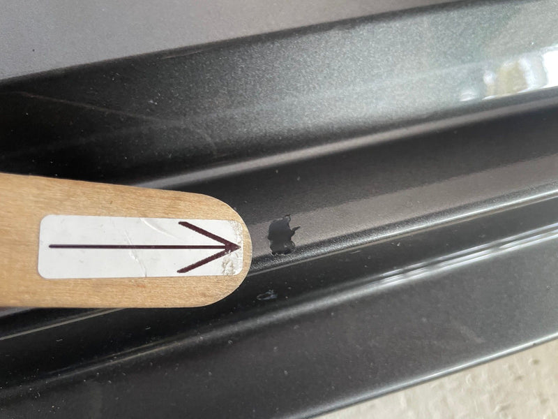 Load image into Gallery viewer, 2017-2022 INFINITI Q60 LEFT SIDE ROCKER PANEL SKIRT MOLDING GRAY (KAD) # 112535
