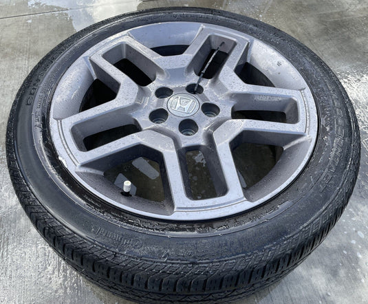 HONDA PASSPORT EX-L 20X8.5J 5 SPOKE WHEEL RIM W/TIRE (ONLY#1) 3.5L 22-23 #107886