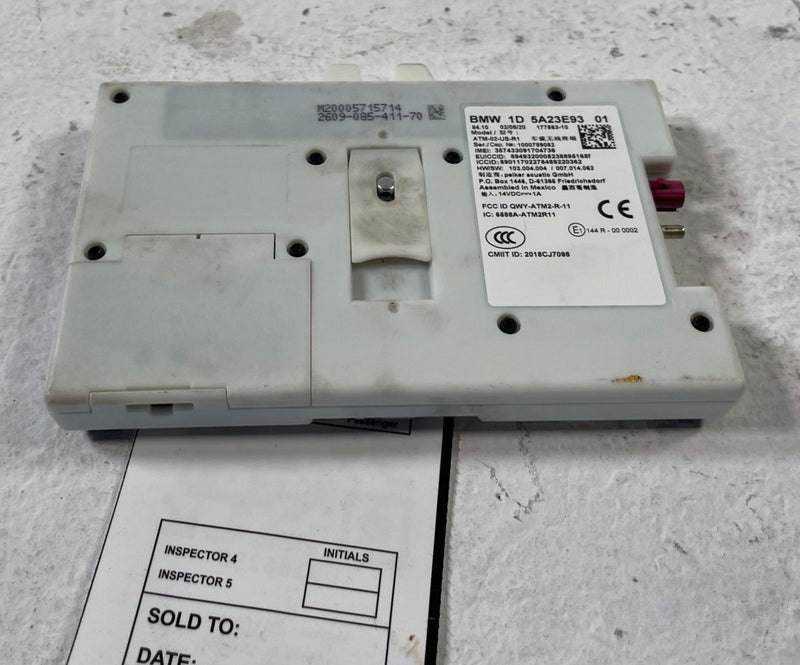 Load image into Gallery viewer, 2018 - 2022 BMW 330I G20 TELEMATICS COMMUNICATION MODULE UNIT # 106280
