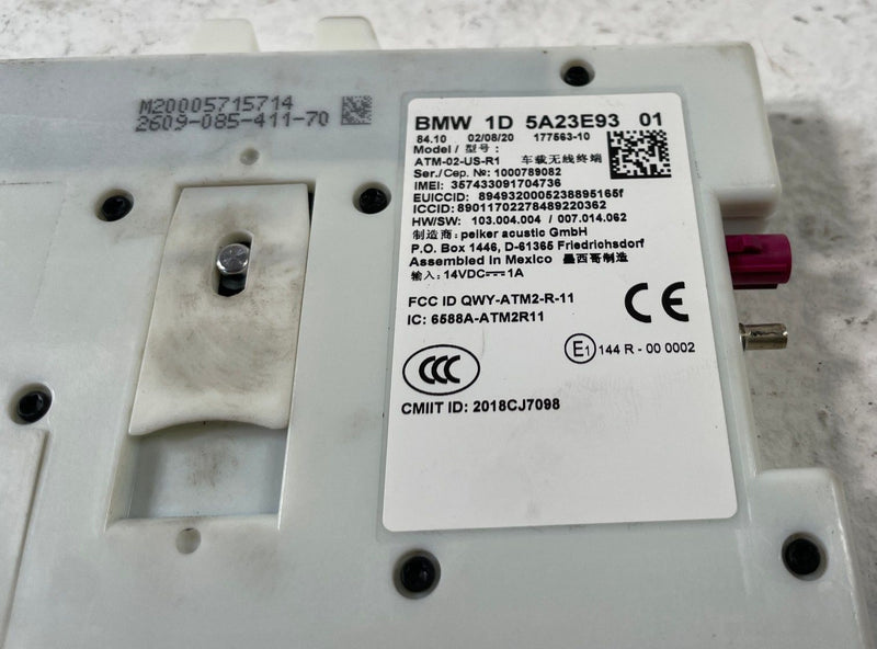 Load image into Gallery viewer, 2018 - 2022 BMW 330I G20 TELEMATICS COMMUNICATION MODULE UNIT # 106280
