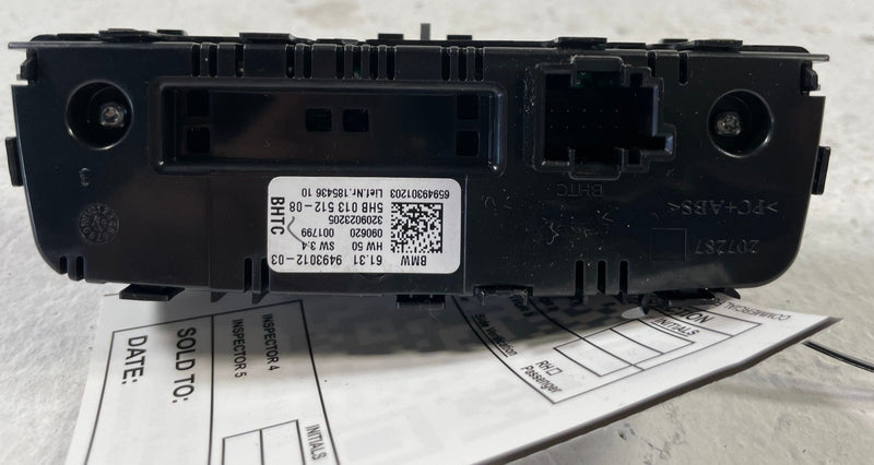 Load image into Gallery viewer, 2019 - 2025 BMW 330I G20 REAR HVAC A/C CLIMATE CONTROL SWITCH # 106295
