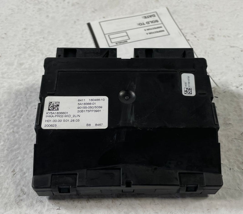 Load image into Gallery viewer, 2019 - 2025 BMW 330I 230I G20 TEMPERATURE CLIMATE CONTROL MODULE # 106302

