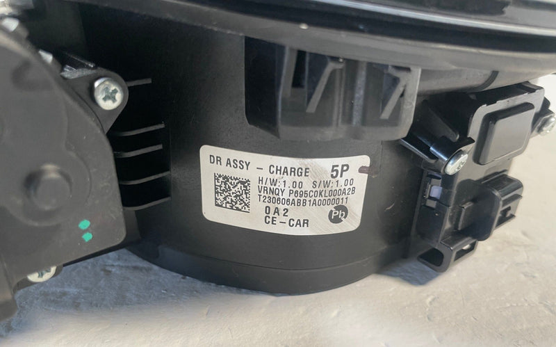 Load image into Gallery viewer, 2023 - 2025 HYUNDAI IONIQ 6 REAR CHARGING PORT DOOR LID COVER BLACK # 110513
